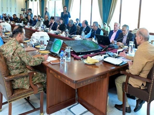دہشت گردی کے خاتمے کیلئے آپریشن عزم استحکام کی منظوری
