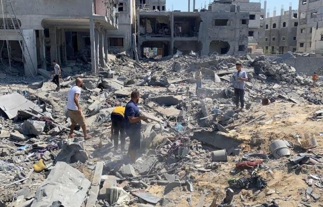 غزہ پر اسرائیلی حملوں میں تیزی، مزید 47 فلسطینی شہید، 52 زخمی