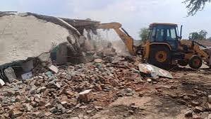 مدھیا پردیش، بیف رکھنے کا الزام لگا کر 11 مسلمانوں کے گھر مسمار
