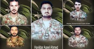 ضلع کرم میں بارودی سرنگ کے دھماکے میں 5 فوجی جوان شہید