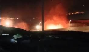 اسرائیلی فوج کا ایک بار پھر شام پر فضائی حملہ