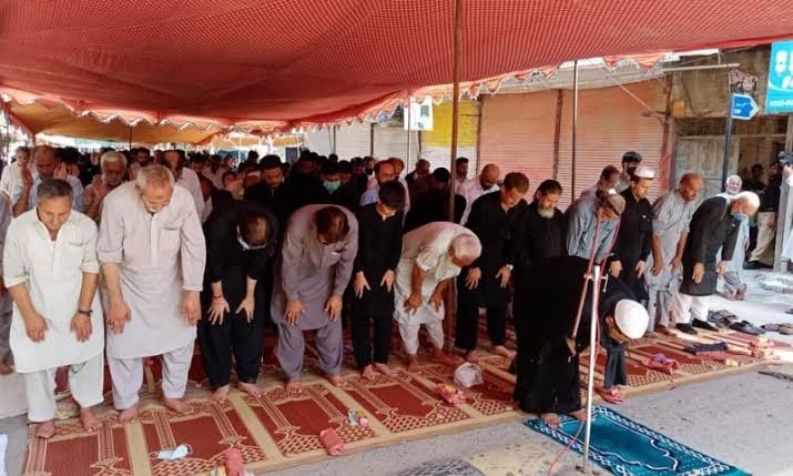 ملک بھر میں 9 محرم الحرام کے جلوس مقررہ راستوں کی جانب گامزن