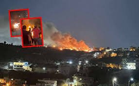 مغربی کنارے میں صیہونی آبادکاروں کے حملے، فلسطینیوں کے گھروں کو آگ لگا دی
