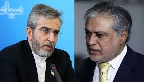 ایرانی وزیر خارجہ کا پاکستانی ہم منصب سے ٹیلی فونک رابطہ