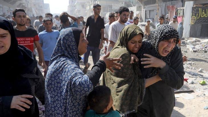 اسرائیلی فوج کے اسکول پر حملے میں 20 بچوں سمیت 25 فلسطینی شہید