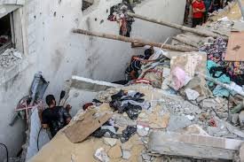 غزہ : پناہ گزین کیمپوں پر اسرائیلی بمباری سے مزید 38 فلسطینی شہید