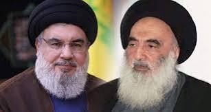 آپ نے ہمیں یقینی فتح کا حوصلہ بخشا ہے، حسن نصراللہ کا آیت اللہ سیستانی کو جوابی خط