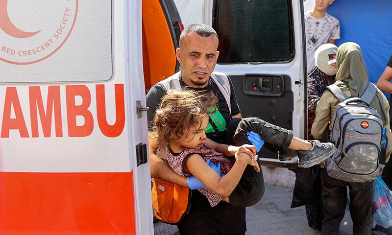 غزہ میں اسرائیلی فوج کے حملوں میں مزید 42 فلسیطنی شہید