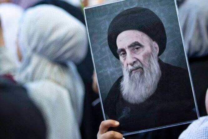 آیت اللہ سیستانی کو ہدف قرار دینے پر امریکا بھی پریشان