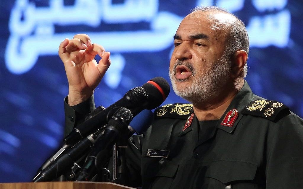 انتقام کے منتظر رہیں، آخری دم تک لڑیں گے، جنرل حسین سلامی