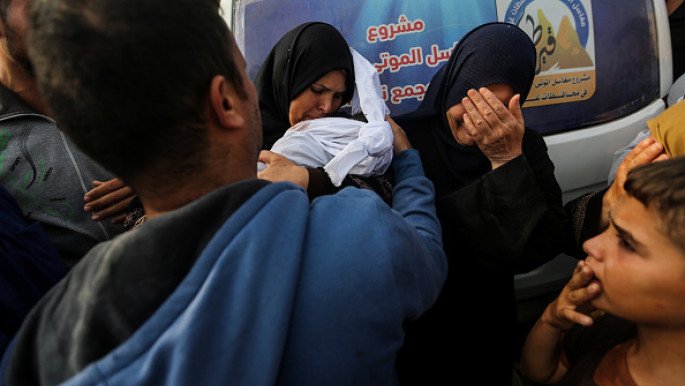 امریکی حمایت اور اسلحہ سے غزہ میں نسل کشی جاری، خواتین وبچوں سمیت 88 فلسطینی شہید