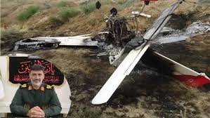 پاسداران انقلاب کے ہیلی کاپٹر کو حادثہ، بریگیڈیئر جنرل اور پائلٹ شہید