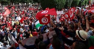 اسرائیلی جنگی جرائم میں امریکی شراکتداری پر تیونسی عوام کا شدید احتجاج، امریکی سفیر کو ملک بدر کرنیکا مطالبہ