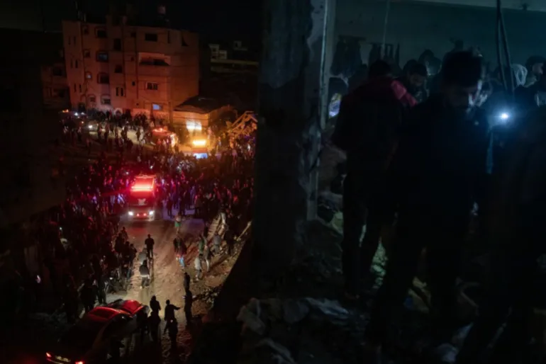 صیہونی فوج نے خان یونس میں اسکول پر بم برسا دئے، مزید 20 فلسطینی شہید