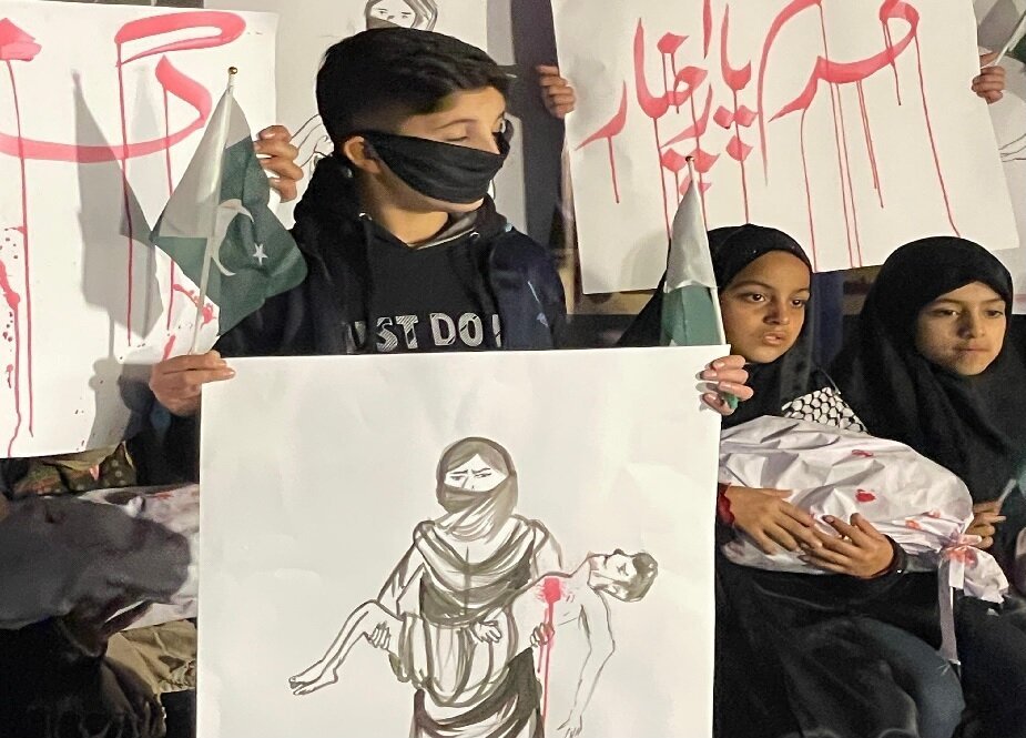 اسلام آباد میں پاراچنار کے حق میں جاری احتجاجی دھرنے کا ساتواں روز