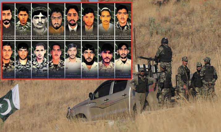 چیک پوسٹ پر حملہ، 16 فوجی شہید، 8 دہشت گرد ہلاک
