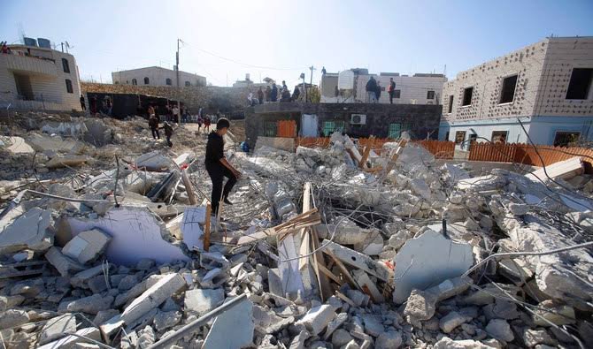 مقبوضہ مغربی کنارے میں فلسطینیوں کی ملکیتی 1,528 تعمیرات مسمار