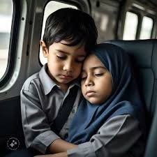بارہ سالہ علی اپنی چھوٹی بہن سے: بکواس مت کرو۔