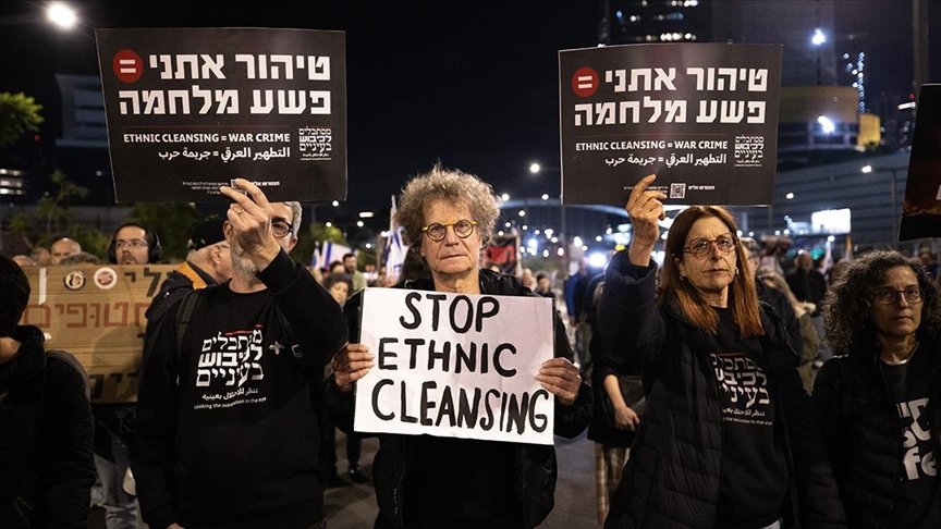 تل ابیب: نیتن یاہو کیخلاف ہزاروں افراد کا احتجاج