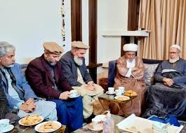 علامہ شبیر میثمی کی امام جمعہ اسکردو حجت الاسلام شیخ حسن جعفری سے ملاقات