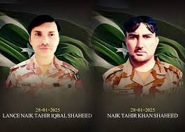 قلعہ عبد اللہ میں جھڑپ، 5 دہشت گرد ہلاک، 2 فوجی شہید