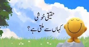 کچھ لوگوں کے خوش رہنے کی وجہ یہ نہیں ہے کہ ان کی زندگی میں سب کچھ اچھا ہے۔