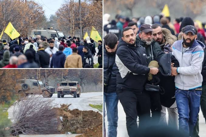 جنوبی لبنان میں گھروں کو واپس جانیوالوں پر فائرنگ، 22 لبنانی شہید، سو سے زائد زخمی