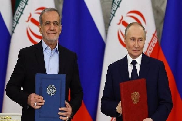 ایران اور روس میں جامع اسٹریٹیجک شراکت داری کا تاریخی معاہدہ