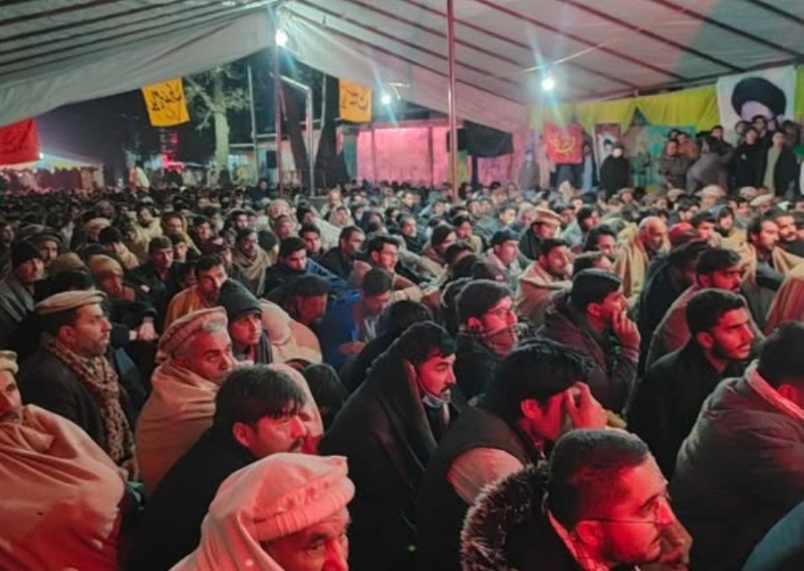 پاراچنار میں زمینی راستوں کی بندش کیخلاف دھرنا 13 روز سے جاری
