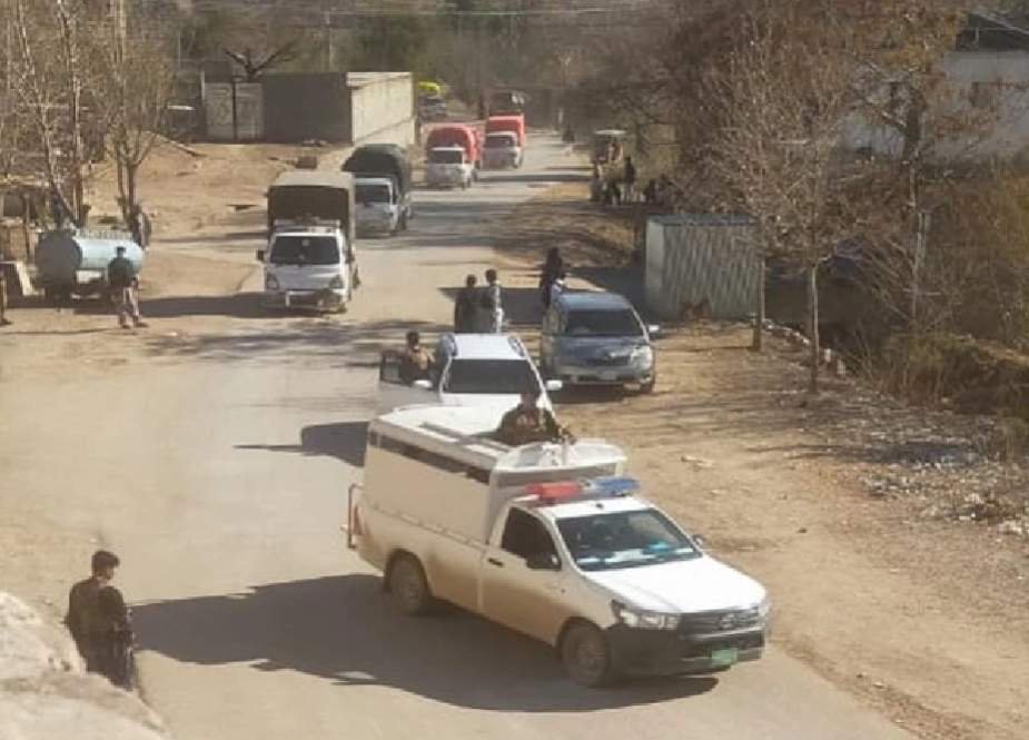 پاراچنار جانے والے قافلے پر بگن کے مقام پر دہشتگردوں کا حملہ
