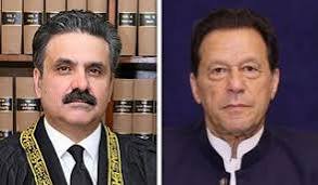 چیف جسٹس پاکستان کو قانون اور انصاف کے ساتھ کھڑے ہونے کی ضرورت ہے، عمران خان