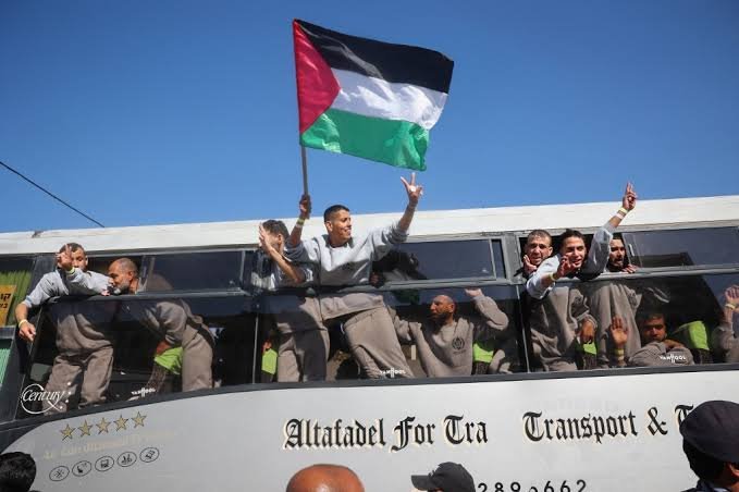 3 اسرائیلی یرغمالی اور 183 فلسطینی رہا