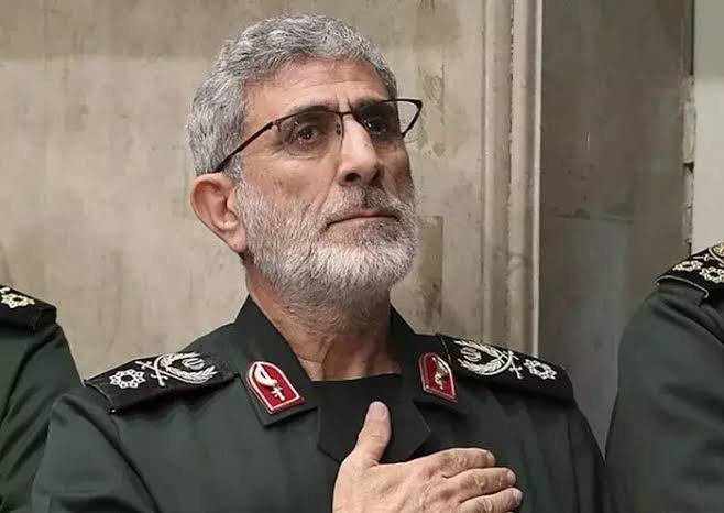 جنرل اسماعیل قاانی کی اسلامی انقلاب کی سالگرہ کے مارچ میں شرکت