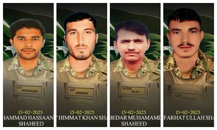سیکیورٹی فورسز کی 2 کارروائیوں میں 15 خوارجی ہلاک، 4 جوان شہید