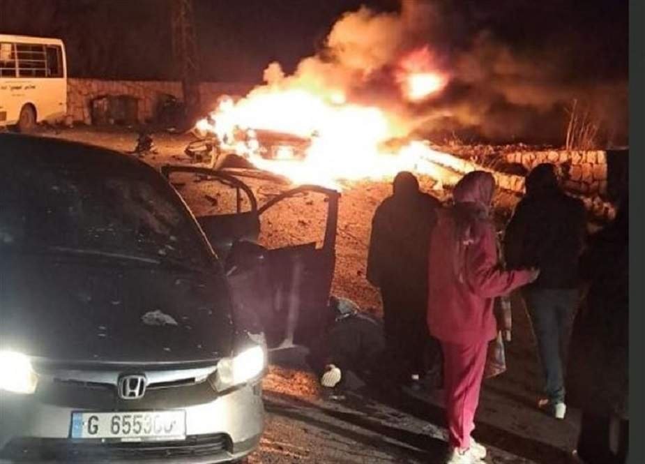 اسرائیل کیجانب سے معاہدے کی مسلسل خلاف ورزی جاری، جنوبی لبنان میں ڈرون حملہ، 3 شہید 2 زخمی