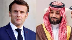 فرانسیسی صدر اور سعودی ولی عہد کا ٹیلی فون پر رابطہ
