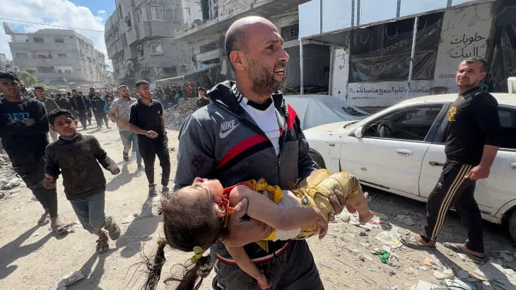 غزہ پر فضائی اور زمینی حملے، بچوں سمیت 30 فلسطینی شہید