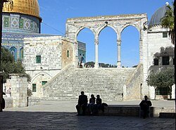 یہودی آباد کاروں کا مسجد اقصیٰ پر دھاوا، تلمودی رسومات ادا کیں