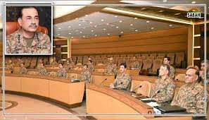 بلوچستان میں انتشار پھیلانے والے عناصر کو معافی نہیں دی جائے گی، کور کمانڈرز کانفرنس