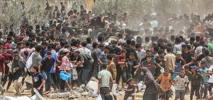 غزہ میں امدادی مرکز پر صیہونی فوج کی فائرنگ، 10 فلسطینی شہید، 62 زخمی