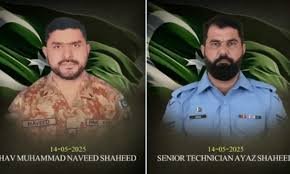 بھارتی جارحیت کے دوران زخمی پاک فوج کے مزید 2 جوان شہید