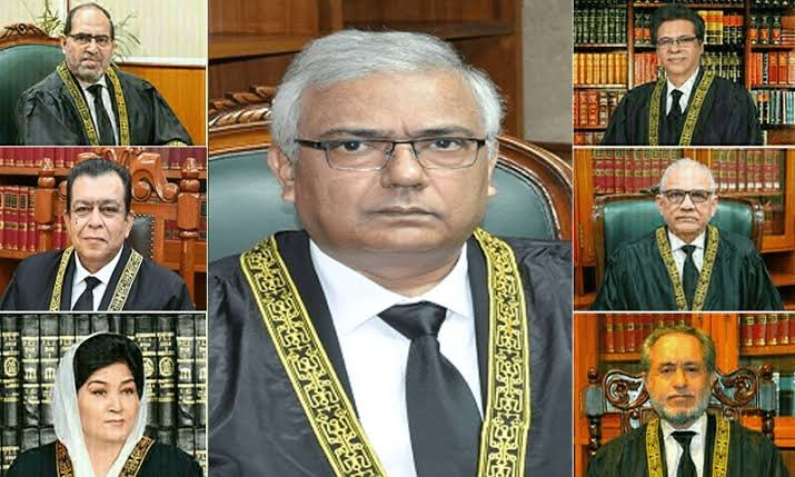 سپریم کورٹ نے فوجی عدالتوں میں سویلینز کے ملٹری ٹرائل کو درست قرار دے دیا