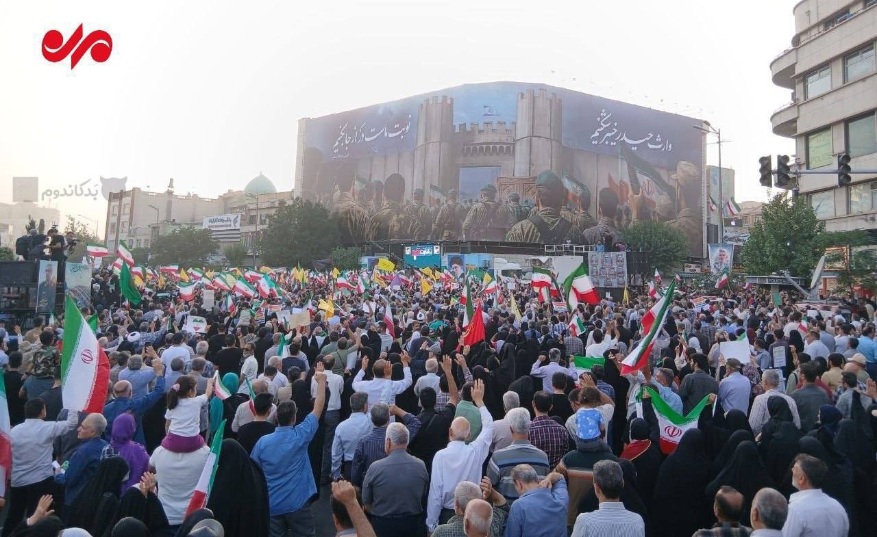 تہران : اسرائیل کیخلاف تاریخی فتح پر شہریوں کا جشن