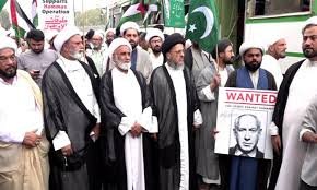 کراچی، مذہبی تنظیموں کا ایران پر اسرائیلی جارحیت کے خلاف احتجاج