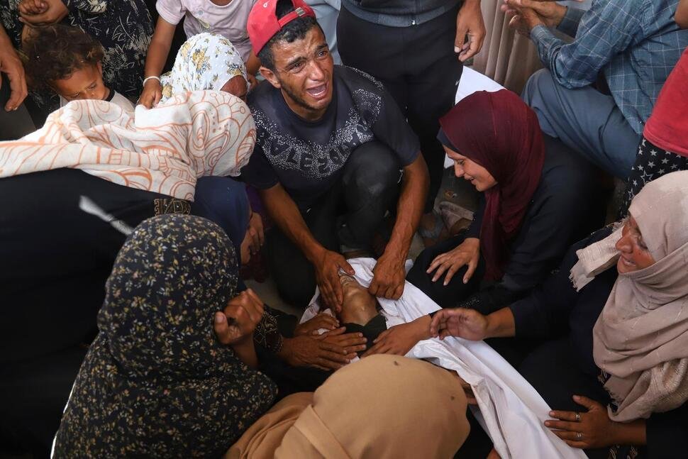 امدادی مرکز پر پھر قتل عام، 29 فلسطینی شہید، 24 گھنٹوں میں 91 شہادتیں