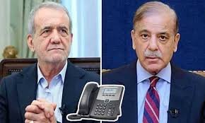 وزیر اعظم شہباز شریف کا ایران کے صدر سے ٹیلی فون پر رابطہ