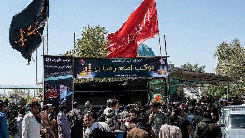 پاکستانی زائرین کے استقبال کے لیے سیستان و بلوچستان میں 500 سے زائد موکب قائم