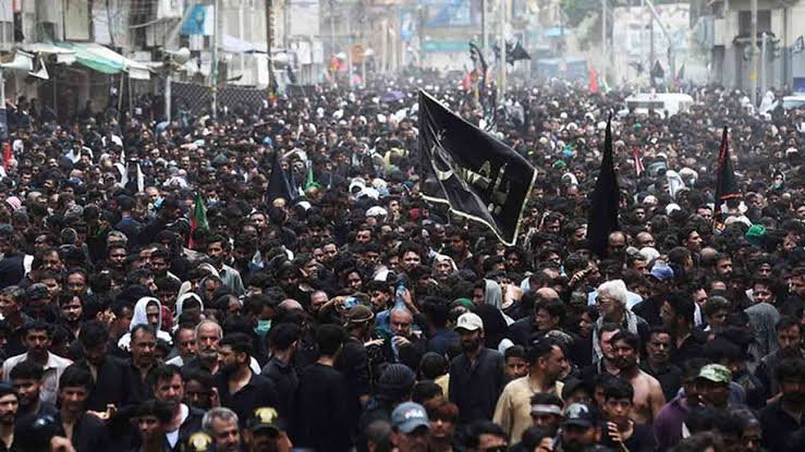یوم عاشور: ملک بھر میں جلوس ہائے عزا برآمد، عزاداروں کی بھرپور شرکت