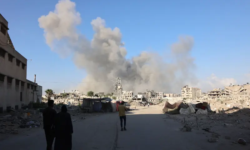صیہونی فوج کے غزہ پر وحشیانہ حملے جاری، مزید 61 فلسطینی شہید، دنیا خاموش تماشائی