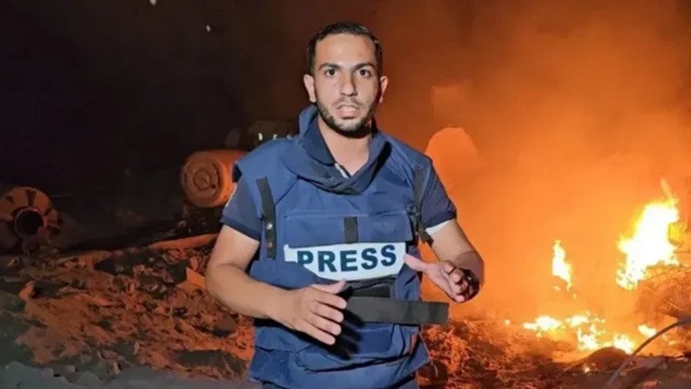 غزہ میں الشفا ہسپتال کے قریب اسرائیلی ٹارگٹڈ حملے میں الجزیرہ کے 5 صحافی شہید